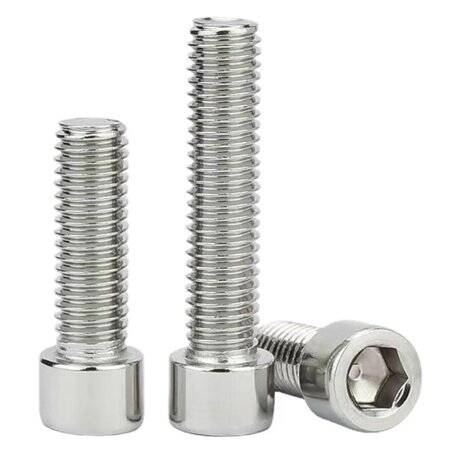 201 Stainless Steel Cylindrical Hexagon Socket Head Screw M2 4mm - 3