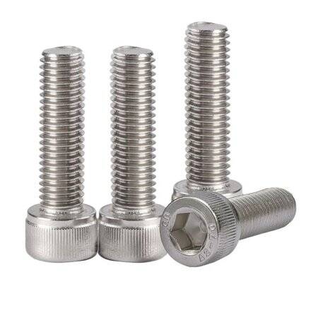 201 Stainless Steel Cylindrical Hexagon Socket Head Screw M2 5mm - 3