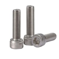 201 Stainless Steel Cylindrical Hexagon Socket Head Screw M2 5mm - 4