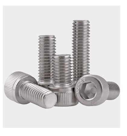 201 Stainless Steel Cylindrical Hexagon Socket Head Screw M2.5 5mm - 5