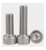 201 Stainless Steel Cylindrical Hexagon Socket Head Screw M2.5 6mm - 1