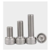 201 Stainless Steel Cylindrical Hexagon Socket Head Screw M2.5 6mm - 4