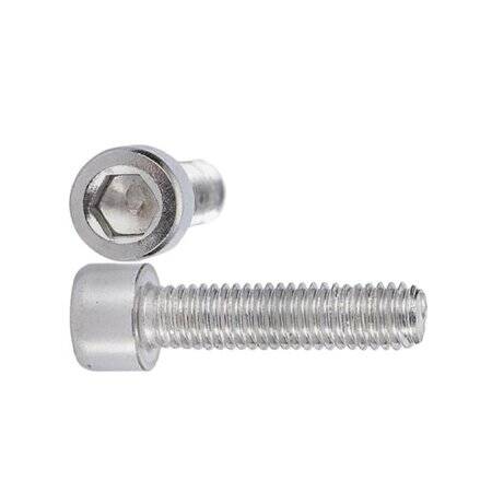 201 Stainless Steel Cylindrical Hexagon Socket Head Screw M2.5 8mm - 1