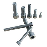 201 Stainless Steel Cylindrical Hexagon Socket Head Screw M2.5 8mm - 2