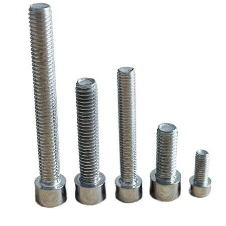 201 Stainless Steel Cylindrical Hexagon Socket Head Screw M2.5 8mm - 3