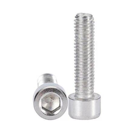 201 Stainless Steel Cylindrical Hexagon Socket Head Screw M2.5 8mm - 5