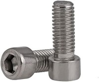 201 Stainless Steel Cylindrical Hexagon Socket Head Screw M2 6mm - 3