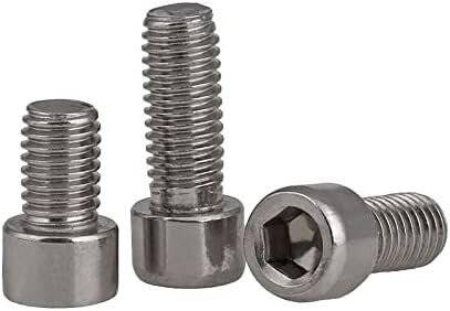 201 Stainless Steel Cylindrical Hexagon Socket Head Screw M2 6mm - 4