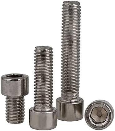 201 Stainless Steel Cylindrical Hexagon Socket Head Screw M2 6mm - 5