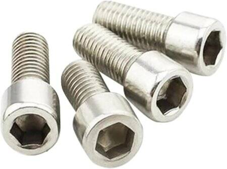 201 Stainless Steel Cylindrical Hexagon Socket Head Screw M2.5 10mm - 4