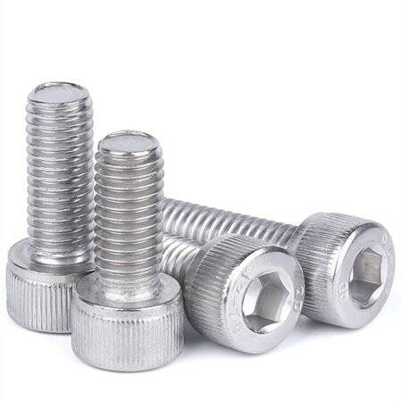 201 Stainless Steel Cylindrical Hexagon Socket Head Screw M3 14mm - 3