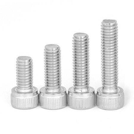 201 Stainless Steel Cylindrical Hexagon Socket Head Screw M3 14mm - 5