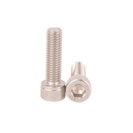 201 Stainless Steel Cylindrical Hexagon Socket Head Screw M3 16mm - 2