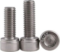 201 Stainless Steel Cylindrical Hexagon Socket Head Screw M3 30mm - 3