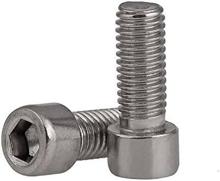 201 Stainless Steel Cylindrical Hexagon Socket Head Screw M3 6mm - 3