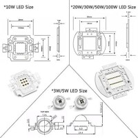 20W SMD High Power LED Bulb 730nm Infrared - 2