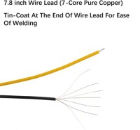 220V 5mm Green LED Indicator Light With 20cm Cable - 5