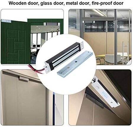 250KG DC12V/ 500-600MA x2 Double Doors With Magnetic Lock - 3