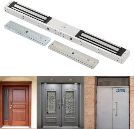 280KG DC12V/ 500-600MA x2 Double Doors With Magnetic Lock - 2