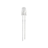 28mm Leg LED 3mm Water Clear Blue Use 3V 20mA - 4