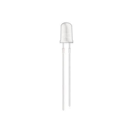 28mm Leg LED 3mm Water Clear Yellow Use 2V 20mA - 7