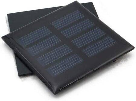 2V 100MA Polycrystalline Drop Solar Panel Size:60x604mm - 4