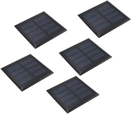 2V 100MA Polycrystalline Drop Solar Panel Size:60x604mm - 1