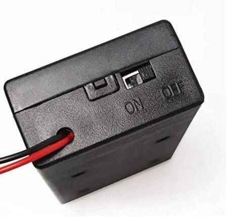 2x 18650 Battery Holder With Cover With Switch With DC 5.5x2.1mm - 3