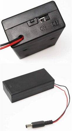 2x 18650 Battery Holder With Cover With Switch With DC 5.5x2.1mm - 4