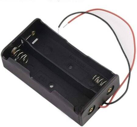 2x 18650 BLM Battery Holder With Wire Without Cover - 1