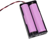 2x 18650 BLM Battery Holder With Wire Without Cover - 3