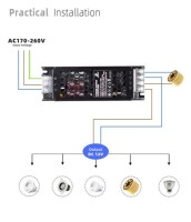 300W 12V 25A Ultra Thin Led Dedicated Power Supply With Fan - 4