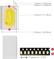 3020 SMD LED Cold White - 3