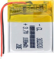 302020 100MAH 3.7V Lithium Rechargeable Battery Size: 20x20x3mm - 1