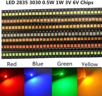 3030 0.5W 3V SMD LED Warm White - 2