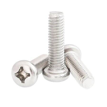 304 Stainless Steel Cross Recessed Pan Head Screw M3 10mm - 1