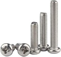 304 Stainless Steel Cross Recessed Pan Head Screw M3 10mm - 3