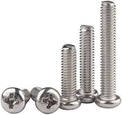 304 Stainless Steel Cross Recessed Pan Head Screw M3 10mm - 3