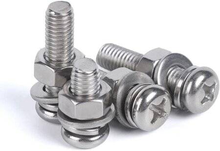 304 Stainless Steel Cross Recessed Pan Head Screw M3 12mm - 3