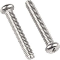 304 Stainless Steel Cross Recessed Pan Head Screw M3 16mm - 2