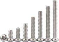 304 Stainless Steel Cross Recessed Pan Head Screw M3 16mm - 3