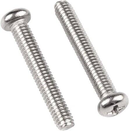 304 Stainless Steel Cross Recessed Pan Head Screw M3 18mm - 2