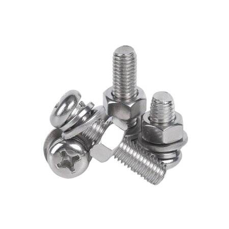 304 Stainless Steel Cross Recessed Pan Head Screw M3 20mm - 1