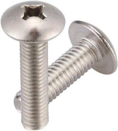 304 Stainless Steel Cross Recessed Pan Head Screw M3 5mm - 3