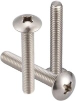 304 Stainless Steel Cross Recessed Pan Head Screw M3 5mm - 4