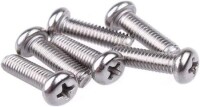 304 Stainless Steel Cross Recessed Pan Head Screw M4 10mm - 2