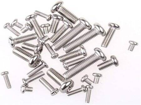 304 Stainless Steel Cross Recessed Pan Head Screw M4 10mm - 3