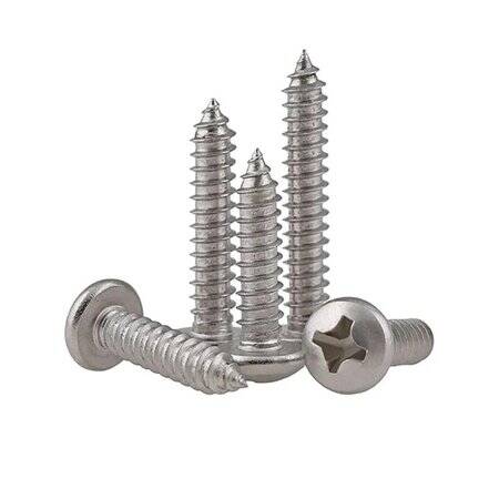 304 Stainless Steel Cross Recessed Pan Head Self-tapping screw M3 5mm - 2