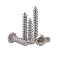 304 Stainless Steel Cross Recessed Pan Head Self-tapping screw M3 6mm - 1