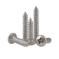 304 Stainless Steel Cross Recessed Pan Head Self-tapping screw M3 6mm - 4